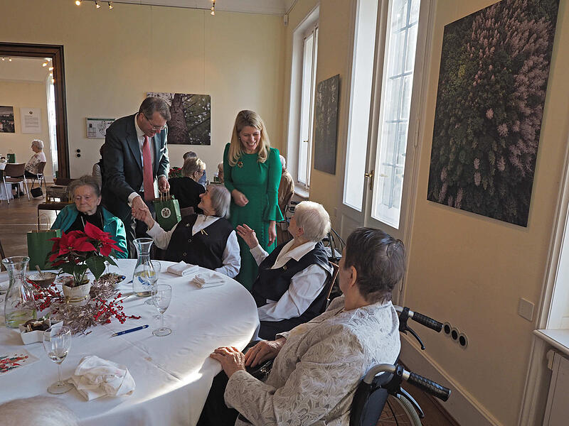 Weihnachtsessen mit den Coburger Royals