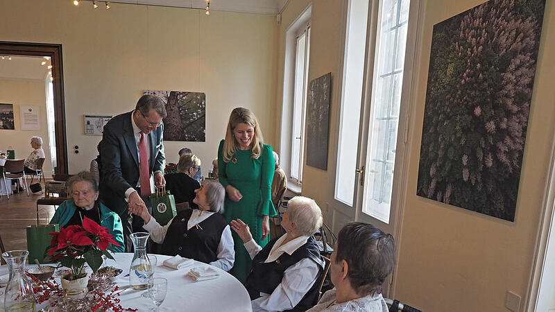 Weihnachtsessen mit den Coburger Royals