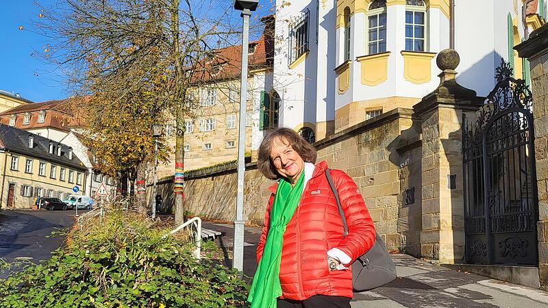 Ihr Herz h&auml;ngt am Michelsberg:  Karin Dengler-Schreiber wundert sich &uuml;ber die wenig sensiblen st&auml;dtischen Pl&auml;ne f&uuml;r eine historische B&ouml;schung und eine 300 Jahre alte Kastanienallee.