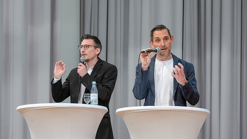 B&uuml;rgermeisterwahl Bad Br&uuml;ckenau: Stumpe und Marberg im Interview