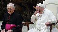 Papst Franziskus bei seiner wöchentlichen Generalaudienz.