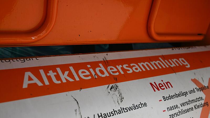 Container Altkleidersammlung