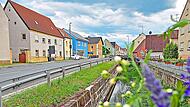 In der Bamberger Straße in Breitengüßbach steht Haus an Haus. Das Gebiet wäre an sich gut für ein Nahwärmenetz geeignet.Johannes Michel In der Bamberger Straße in Breitengüßbach steht Haus an Haus. Das Gebiet wäre an sich gut für ein Nahwärmenetz geeignet.Johannes Michel