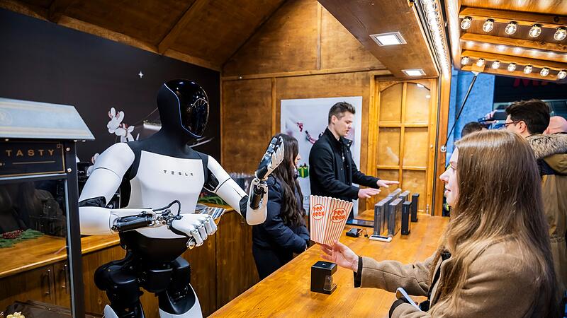 Vorstellung des humanoiden Tesla-Roboters «Optimus» Vorstellung des humanoiden Tesla-Roboters «Optimus»