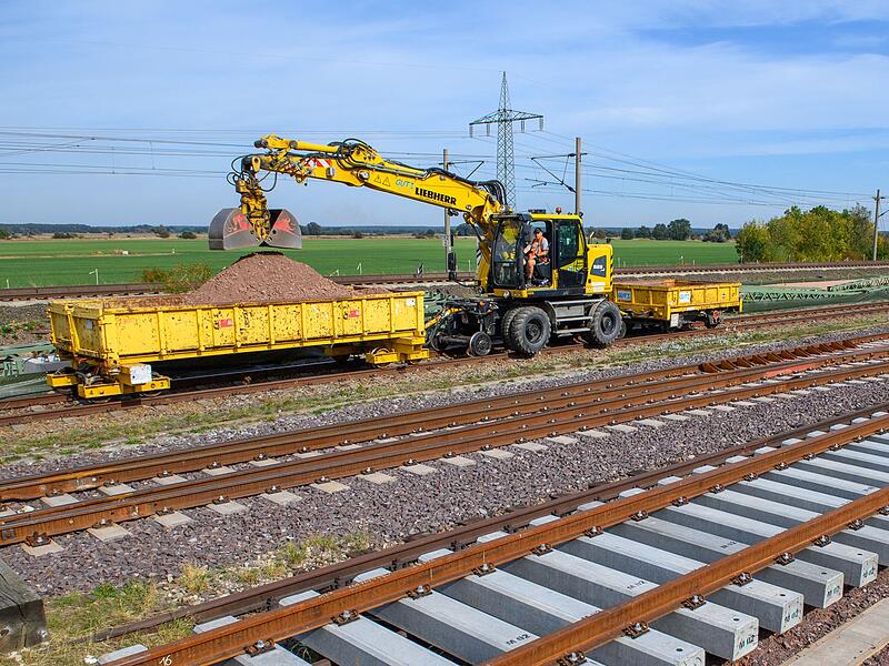Beginn der Bahn-Bauarbeiten zwischen Hannover und Berlin