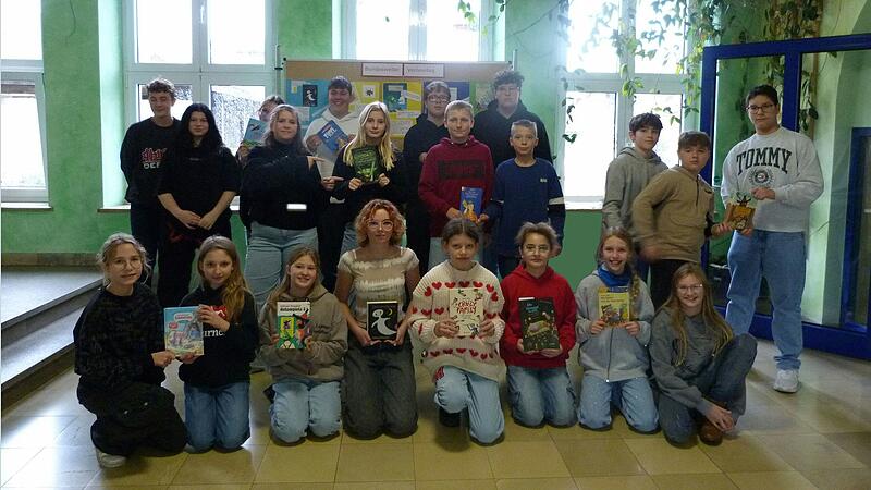 Die Vorleser der Mittelschule Volkach.