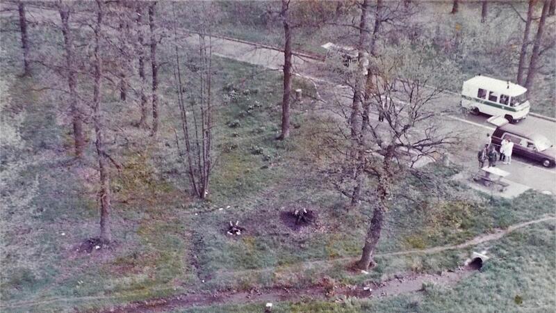 Blick auf den Tatort an der A 9: Hier  fand ein Ehepaar  einen grausamen Tod.