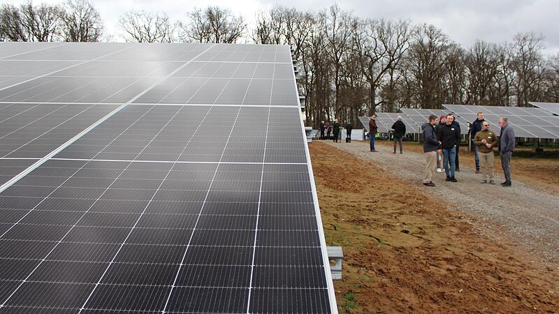 Ende M&auml;rz geht der Solarpark Waizenbach ans Netz. Es ist das erste Projekt der B&uuml;rgerenergiegenossenschaft des Landkreises Bad Kissingen.Ende M&auml;rz geht der Solarpark Waizenbach ans Netz. Es ist das erste Projekt der B&uuml;rgerenergiegenossenschaft des Landkreises Bad Kissingen.