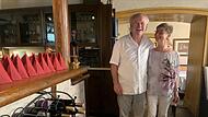 Eingespieltes Team in einem traditionsreichen Restaurant: Ante Krolo und „seine“ Susanne haben in den vergangenen Jahrzehnten den „Kroatia-Grill“ geprägt. Auch ihre eigene Liebesgeschichte ist eng mit dem Lokal verbunden.
