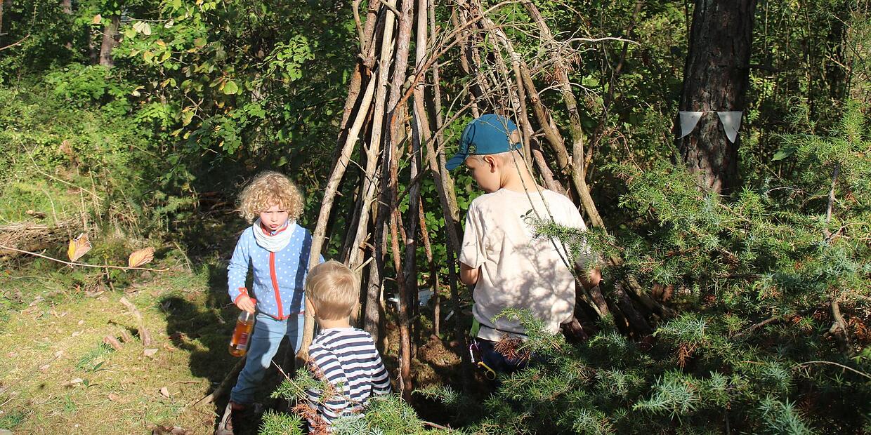 In Hammelburg wurde der Waldkindergarten eingeweiht