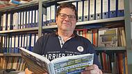 Erich Olbrich hat noch viele Ideen für weitere Bücher.