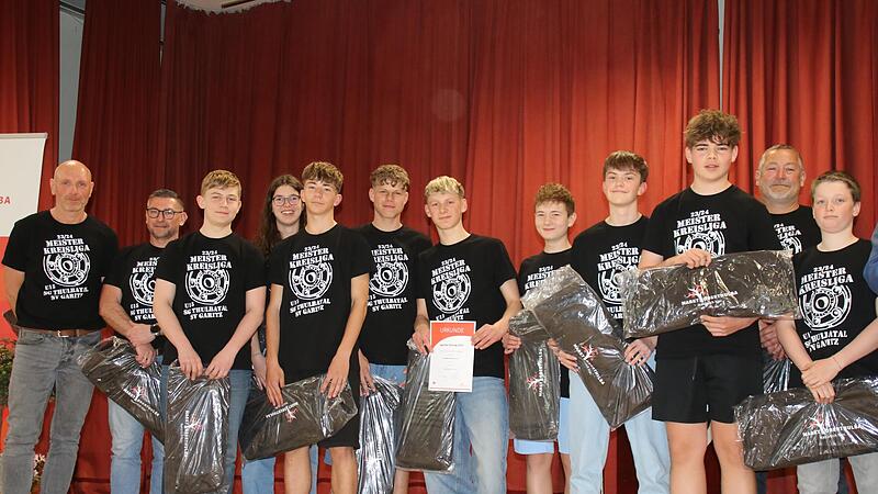 Die U15 der DJK Reith wurde ausgezeichnet.