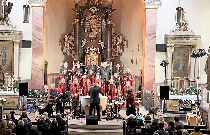 &bdquo;Praising People&ldquo;: Der Chor gibt in der Eberner Christuskirche am Samstag, 9. Mai, ein Konzert.