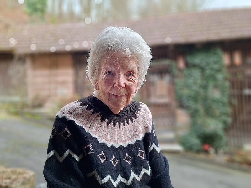 100. Geburtstag von Ehrenb&uuml;rgerin Else Prause in Br&uuml;ckenau