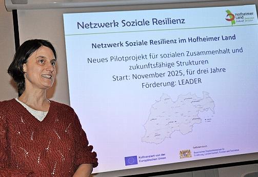 Kerstin Br&uuml;ckner informierte am Dienstag im Hofheimer B&uuml;rgerzentrum &uuml;ber ihre neue Projektstelle.