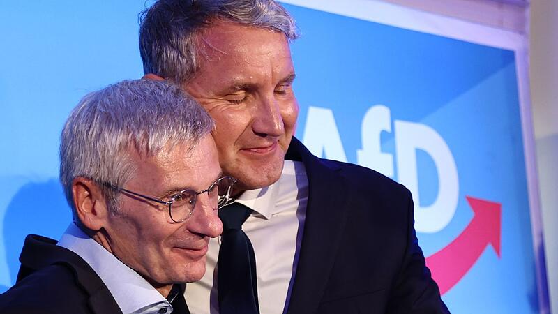 Landtagswahl in Brandenburg - Wahlparty AfD