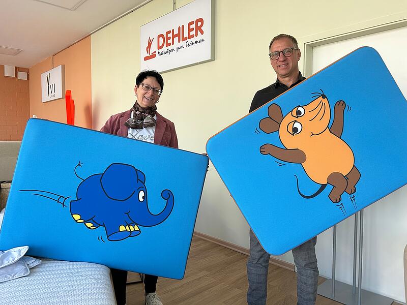 Hüpfpolster der Firma Dehler aus Coburg Hüpfpolster der Firma Dehler aus Coburg