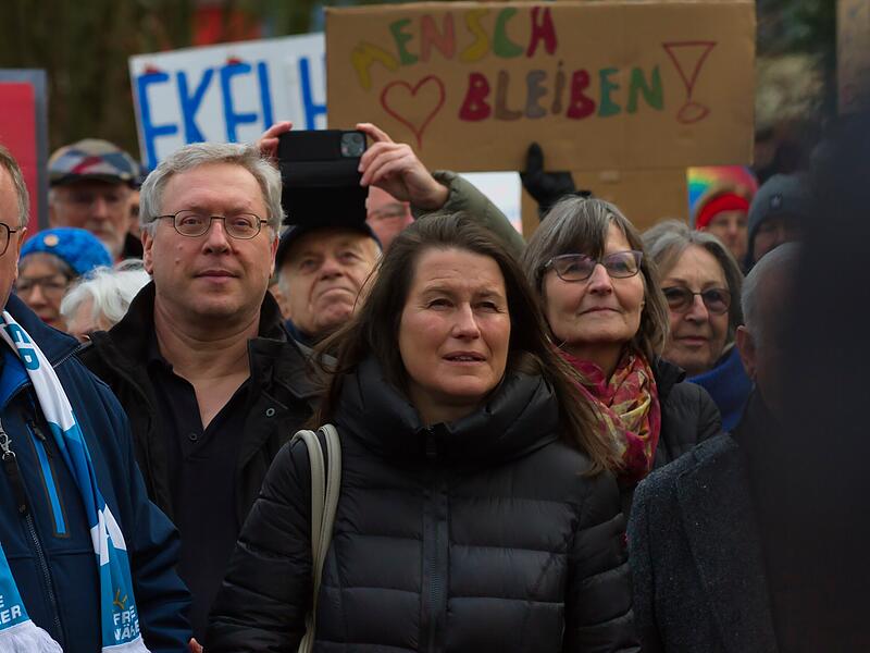 Demo f&uuml;r Demokratie in ForchheimDemo f&uuml;r Demokratie in Forchheim