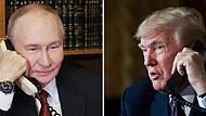Donald Trump und Wladimir Putin telefonieren.