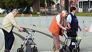 Ein Intensivtraining f&uuml;r Seniorinnen und Senioren mit Rollator bietet die Kreisverkehrswacht Bad Kissingen an.