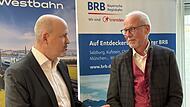 Die Gesch&auml;ftsf&uuml;hrer der Westbahn und der Bayerischen Regiobahn