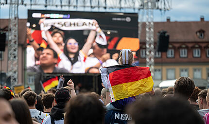 Radio Bamberg WM-Fanmeile auf dem Maxplatz