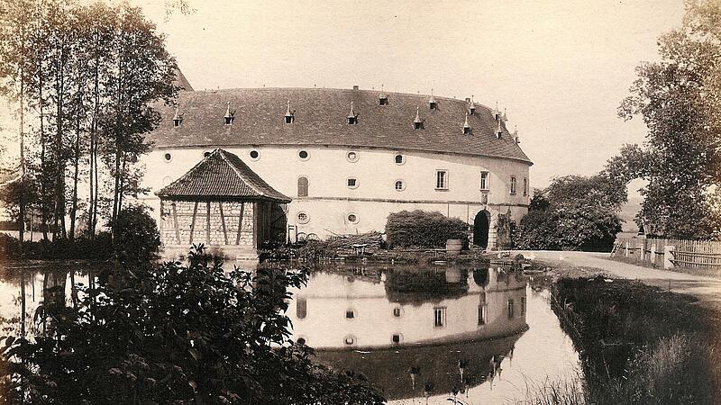 Der Nassanger auf einer historischen Aufnahme. Es ist gut zu erkennen: Er pr&auml;sentiert sich heute noch in der selben Form.