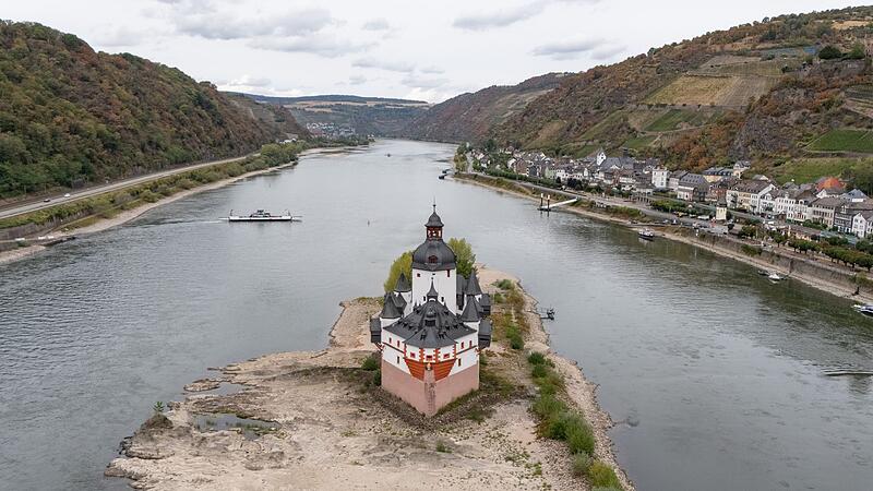 Wieder mehr Wasser im Rhein Wieder mehr Wasser im Rhein