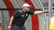 Feierte mit der SpVgg Bayreuth einen souver&auml;nen Sieg gegen T&uuml;rkg&uuml;c&uuml; M&uuml;nchen: Trainer Lukas Kling