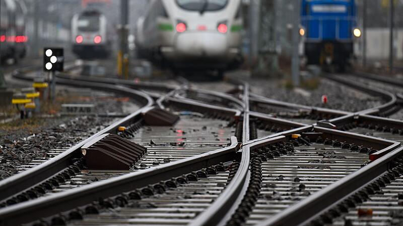 Schienen der Deutschen Bahn