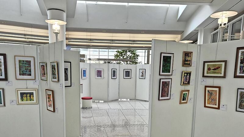 Ein Teil der Bilderausstellung Ein Teil der Bilderausstellung