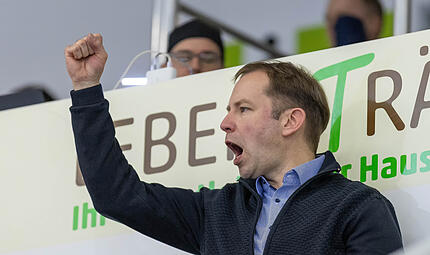 Gro&szlig;en Grund zum Jubeln hatte HSC-Gesch&auml;ftsf&uuml;hrer Jan Gorr in den vergangenen Wochen nicht.