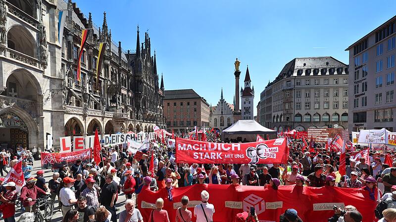 Demonstrationen zum 1. Mai &ndash; M&uuml;nchen