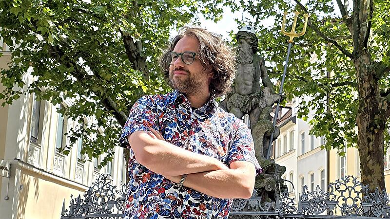 Florian Herrnleben am Gabelmann Florian Herrnleben am Gabelmann