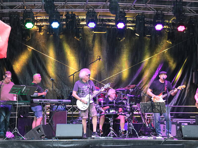 Rakoczy-Fest 2024 in Bad Kissingen: Band am SamstagRakoczy-Fest 2024: Samstag_2024