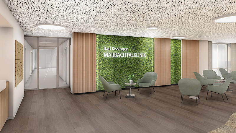 So soll der Eingangsbereich der Marbachtalklinik k&uuml;nftig aussehen.