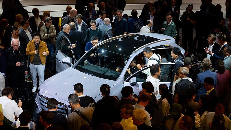 IAA Mobility - Weltpremiere Mercedes-Benz GLC