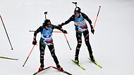 Rebecca Passler und Dorothea Wierer