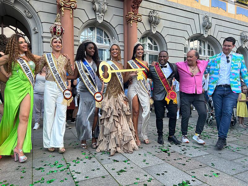 Samba-Festival Coburg 2024 Auftakt