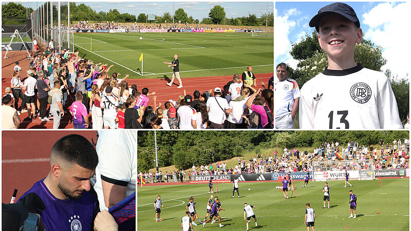 Geburtstag, Geschenke und Autogramme: Das &ouml;ffentliche DFB-Training am Home Ground in Herzogenaurach hatte viel zu bieten.