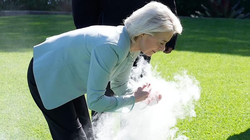 EU-Kommissionspräsidentin von der Leyen in Australien EU-Kommissionspräsidentin von der Leyen in Australien