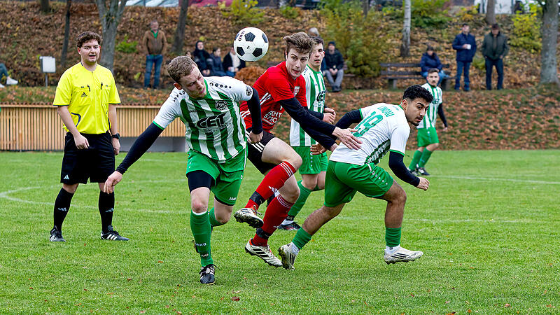 Lindauer um Franz Schirmer (l.) und Mohammed Hassak beim TSV Ködnitz
