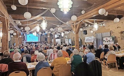 Der Zehntspeicher war gut besetzt.