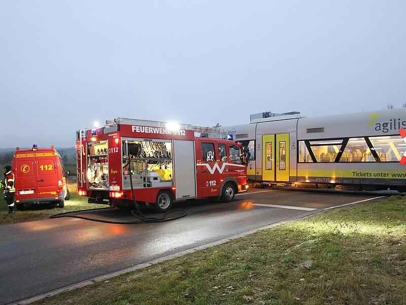 Unfall bei Wiesenfeld
