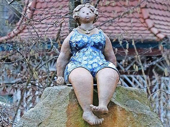 Der Figurenweg zum Badeweiher ist eines der sichtbaren Zeichen der Kulturinitiative in Trebgast.