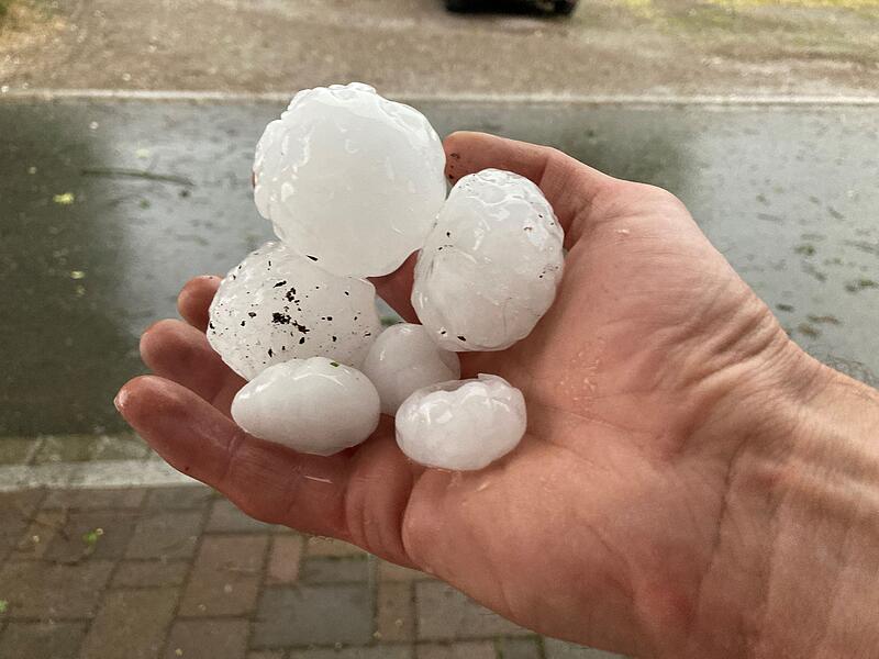 Gef&auml;hrlicher Hagel