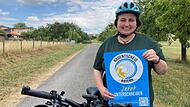 Petra Winter f&auml;hrt im Sommer &ouml;fters mit dem E-Bike von  Poppenroth nach Bad Kissingen und zur&uuml;ck.