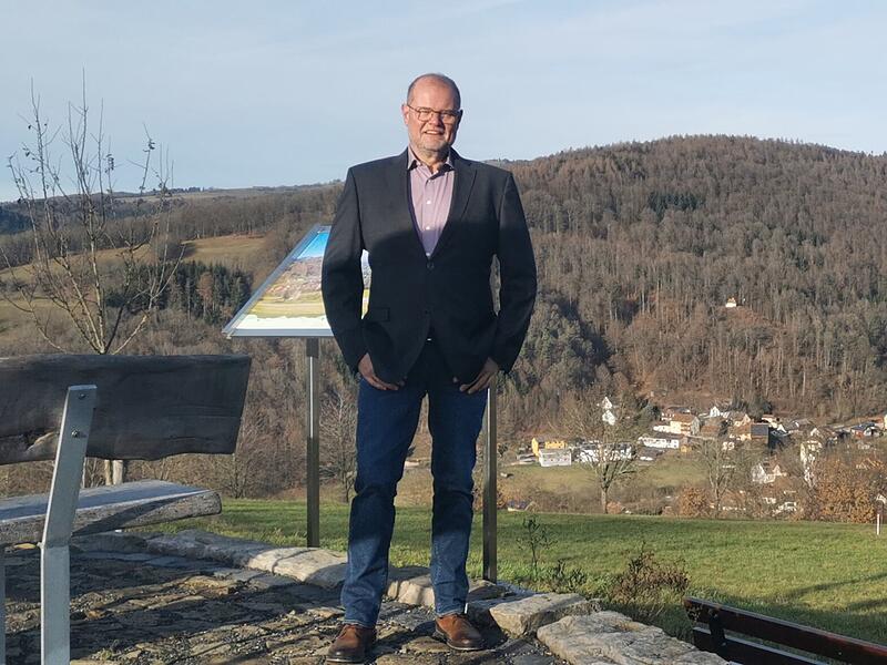 Will B&uuml;rgermeister in Riedenberg werden: J&uuml;rgen Kohlhepp