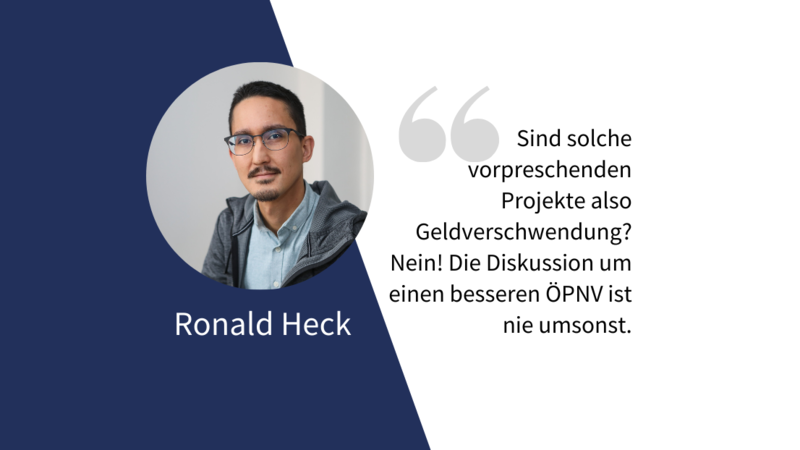 Forchheim sollte nicht bis 2025 warten, um Verbesserungen im ÖPNV voranzutreiben.Forchheim & Fränkische Schweiz