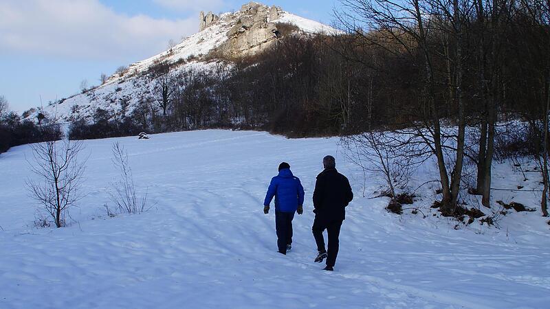 Rund ums Walberla gibt es im Winter viele Wege zu entdecken.Forchheim & Fränkische Schweiz